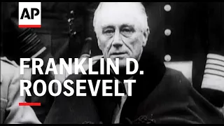 Franklin D. Roosevelt - 1945 | Movietone Moment | 12 April 2024