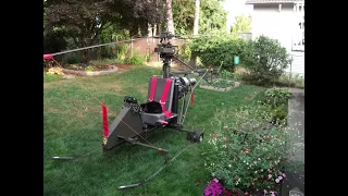 Turbine home built helicopter test at 100% RPM then failure