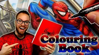 Professional Artist Colors a CHILDRENS Coloring Book..? | Spider-Man | 7