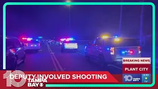 Hillsborough County Sheriff's Office investigating deputy-involved shooting in Plant City