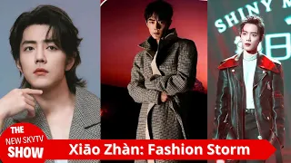 Xiao Zhan: Fashion storm at Milan Airport, superstar charm shows again Xiao Zhan arrived in Milan,