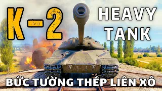 K-2: Tăng hạng nặng cấp VIII với bộ giáp IS-4 | World of Tanks