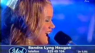 Sandra Lyng Haugen - Love (Idols).VOB