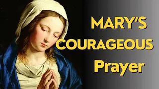 "Let it Be with Me According to Your Word"- Mary's Courageous Prayer (A Sermon on Luke 1:26-38)