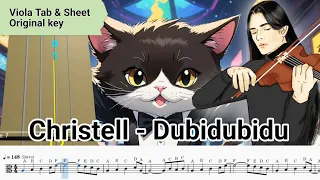 Christell - Dubidubidu (chipi chipi chapa chapa dubi dubi daba daba) Viola Tab & Sheet