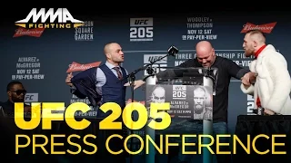 UFC 205 press conference video