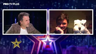 Ventrilocul Florin Suciu comentează momentul lui de pe scena Românii au talent