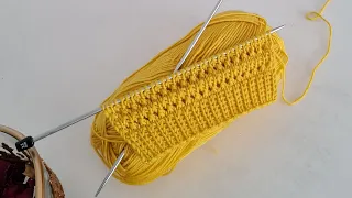 YENİ Örgü Modeli ✅️ Yelek Hırka Atkı Bere İçin Örgü Modeli ✅️ Knitting Crochet