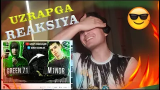 MINOR VS GREEN 71 DISS | REAKSIYA |