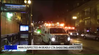 Man arrested in deadly shooting in CTA pedestrian tunnel