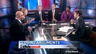 2012 Presidential Election: Mitt Romney, President Obama's Closing Arguments: 'This Week' Roundtable