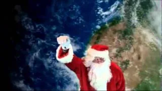 7-Eleven Santa - up up and away