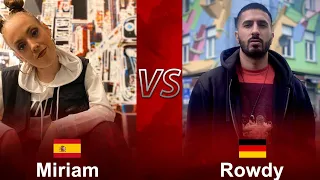 Miriam vs RowdyEyez | Top 16 | Locked in HipHop World Final 2020