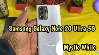 Samsung Galaxy Note 20 Ultra 5G Unboxing (Mystic White) AT&T Version