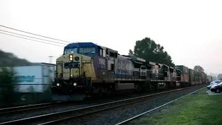 Another Round Of Trains On The NS Reading Line, Railfanning, Macungie, PA Aug 16, 2018