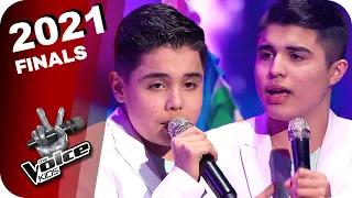 Enrique Iglesias - Hero (Oscar & Mino) | The Voice Kids 2021 | Finals