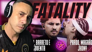 ZEN REACT-  FATALITY DA NOITE GURI, BARRETO E NOVENTA X PRADO, MAGRÃO E JHONY  -  BDA 7 ANOS