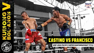 Jhunrille Castino vs Jeffrey Francisco Full Fight | Kumong Bol-anon 5