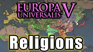 EU5 Religions are here and Players are DIVIDED