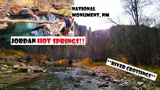HOT SPRINGS Hike! Jordan Hot Springs Trail at Gila Cliff Dwellings National Monument, New Mexico, 4K