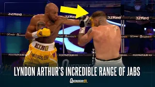 How to win a fight with a jab 📝 Lyndon Arthur's incredible jabbing display against Dec Spelman
