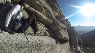 Mt Whitney Tallest Mountain in Lower US - Winter Climb up Mountaineers Route