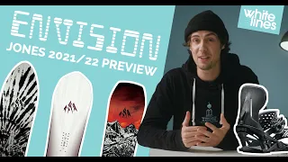 Jones Snowboards 2021/22 Gear Preview - Envision Series