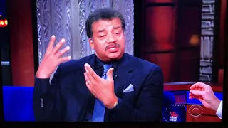 Neil deGrasse Tyson on the Late Show with Stephen Colbert