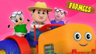 Old MacDonald had a farm | 3D rhymes | Children song by Farmees