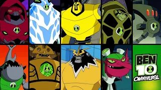 EVERY ULTIMATE ALIEN ALIENS TRANSFORMATIONS IN OMNIVERSE | BEN 10