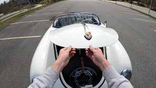 1956 Porsche 356A Speedster Start Up Walkaround Drive