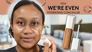 *New* Fenty Beauty We're Even Hydrating Concealer Review On Dark Circles | First Impressions