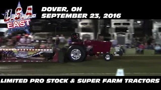 9/23/16 USA-East Dover, OH Limited Pro Stock/Super Farm Tractors