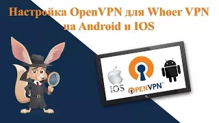 Настройка OpenVPN для VPN Whoer на Android и IOS