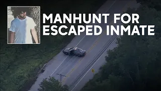 Danelo Cavalcante update: Chopper video of search for Chester County Prison escapee