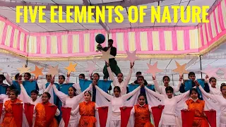 Five elements of nature dance | water 💦air space 🪐earth 🌏 fire 🔥| the Rajasthan | YR Rocks Dance