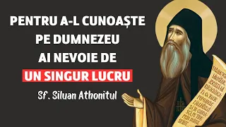 Cum Îl poți cunoaște pe Dumnezeu – Sf. Siluan Athonitul