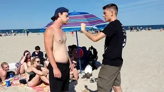 Hypnotized to Quit Smoking in FOUR MINUTES | Live Impromptu Hypnotherapy on the Beach