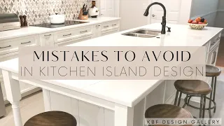 Kitchen Island Design Mistakes to Avoid