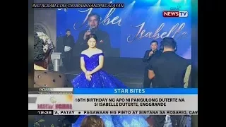 BT: 18th birthday ng apo ni Pangulong Duterte na si Isabelle Duterte, enggrande