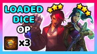 Set 6 Caitlyn Vi reroll! Loaded Dice Augment! - TFT Set 6 PBE Comps | Teamfight Tactics