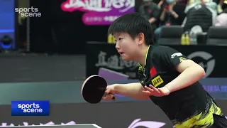 🔥🏓孙颖莎直通德班世乒赛！女单沉浸式观赛｜卓球｜Sun Yingsha｜Sights & sounds from the women's singles final｜Table Tennis