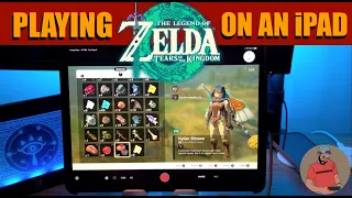 Play Legend of Zelda: Tears of the Kingdom on iPad with Genki Shadowcast