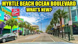 What's NEW in Myrtle Beach on Ocean Boulevard in April 2024!