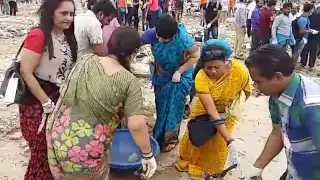 ‎Mumbai Beach Clean‬ initiative at ‪Versova‬ 1