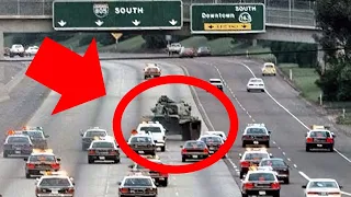 M60A3 Patton Tank Takes Police on Slow Speed Chase