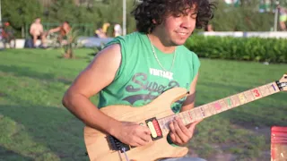 Zombie - Damian Salazar - (The Cranberries Shred Guitar Cover) ON THE STREET
