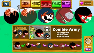 HEADS ZOMBIES ALL BOSSES SUMMON NEW UPDATE | STICK WAR LEGACY - HACK