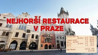 JdemeReagovat - NEJHORŠÍ RESTAURACE V PRAZE!