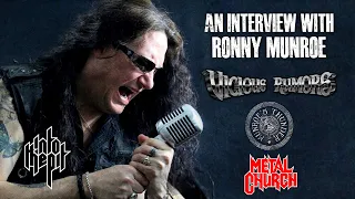 INTO THE PIT // An interview with RONNY MUNROE (Metal Church, Vicious Rumors, Munroes Thunder)